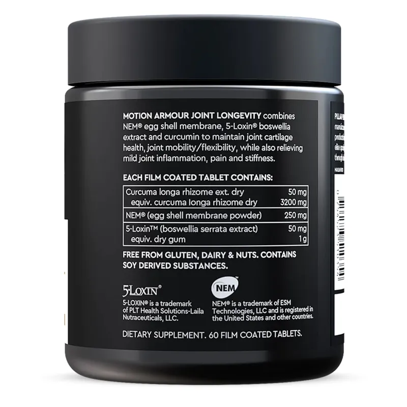 PILLAR Performance Motion Armour Joint Longevity 60 Tab-1